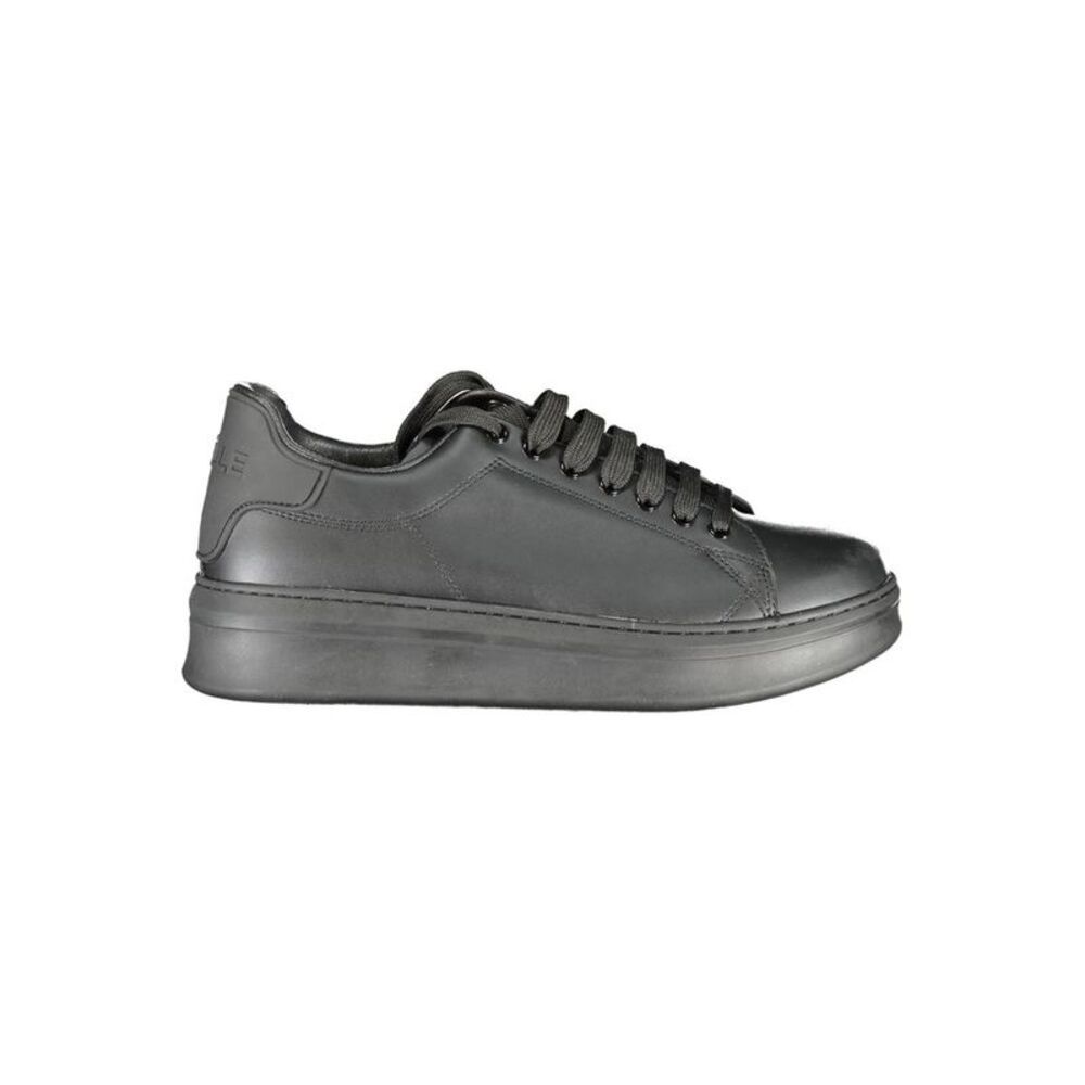 Gaelle Paris Black Polyurethane Men Men's Sneaker